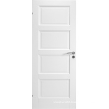 Four Panel White Primed Traditional Style Living Room Door